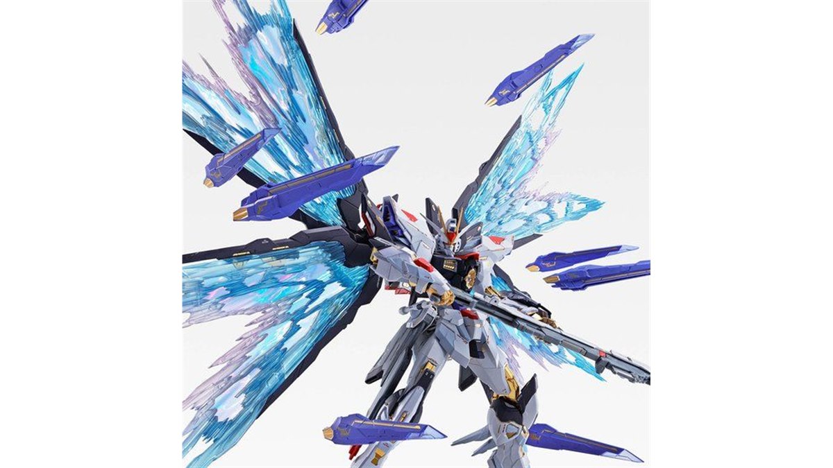 ストライクフリーダムガンダムの特徴的な「光の翼」が新仕様で登場