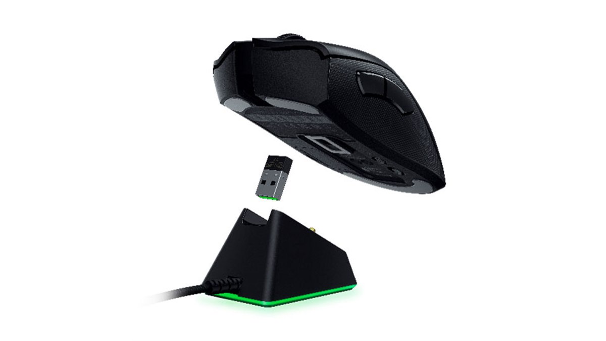 Razer Deathadder v2 PRO マウスドック付き マウスと充電台のセット「Razer DeathAdder V2 Pro チャージング