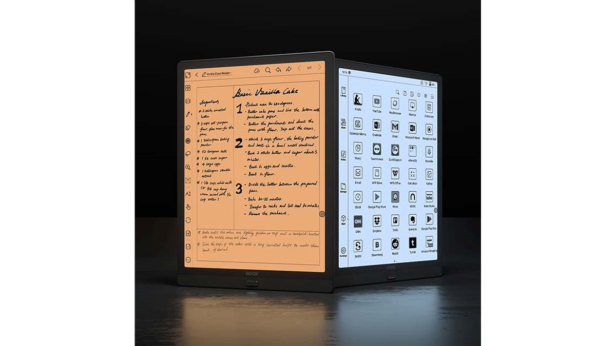 ONYX Android E-ink タブレット BOOX Max Lumi 13.3インチのAndroid搭載E-inkタブレットが登場！ 従来の電子ペーパー
