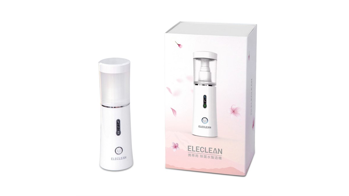 eleclean 携帯用除菌水製造機 ルナクリエイト、水道水を使った「エルクリーン 除菌水生成機」の取扱