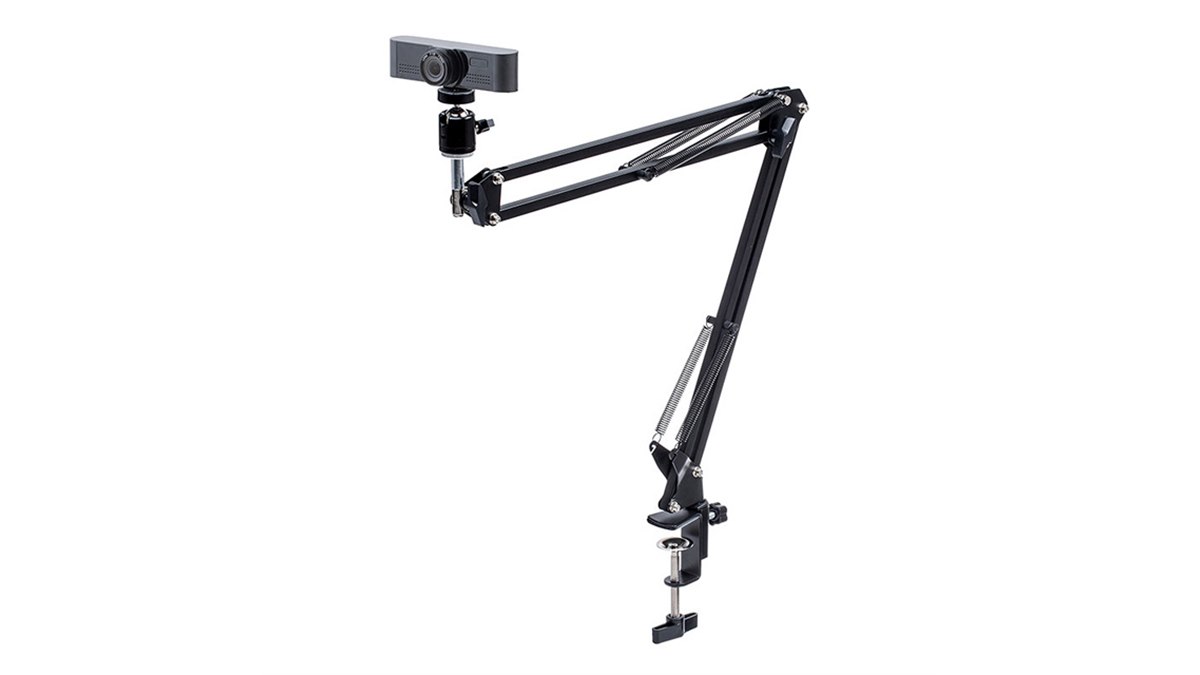 WEBカメラ＆クランプアーム　各4個セット サンワ、前後・左右・上下に可動するWEBカメラ用クランプアーム - 価格.com