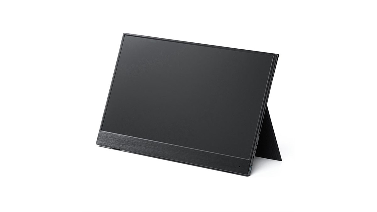 サンワサプライ 400-LCD002 Type-C対応15.6型モバイルモニター サンワ、Type-C接続対応の15.6型モバイルモニター「400-LCD002
