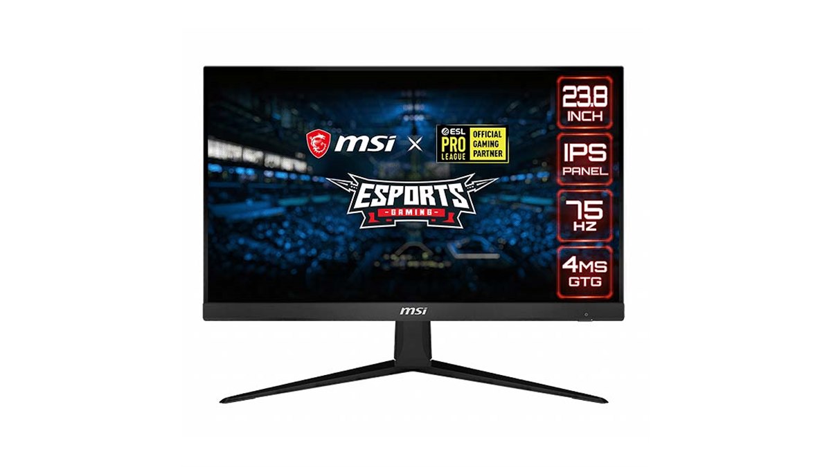 MSI、IPSパネルを採用した23.8型ゲーミングディスプレイ「Optix G241V