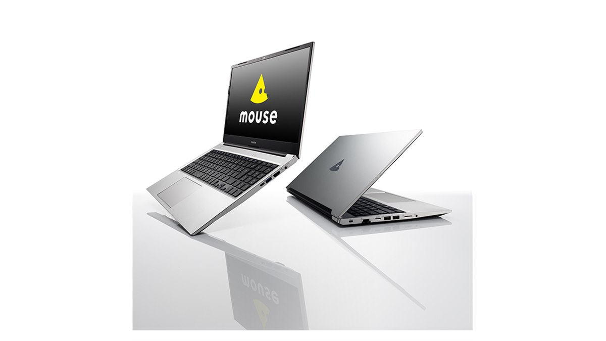 mouse、新色「ブラストシルバー」採用の15.6型ノートPC「mouse B5