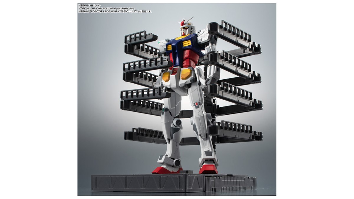 YOKOHAMA“動くガンダム”の展示風景を机上で再現できる「魂STAGE ACT.G 