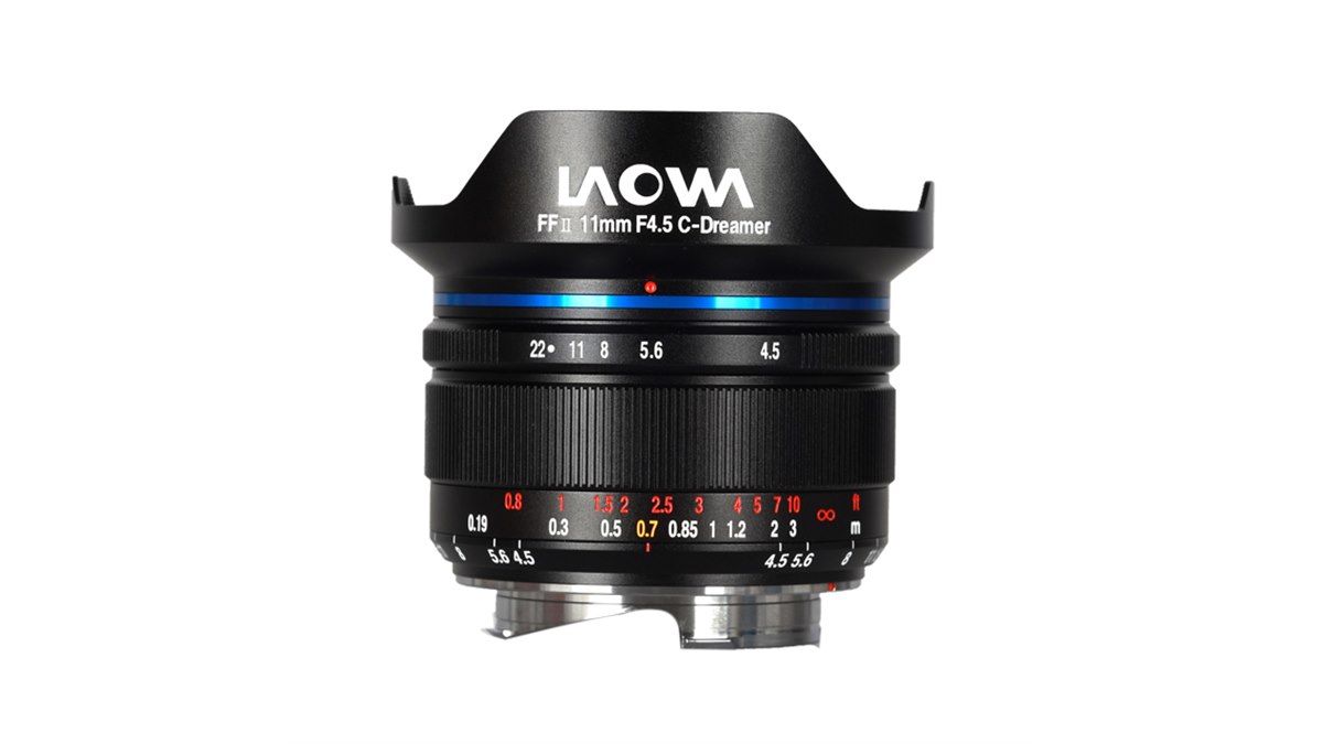 LAOWA 11mm F4.5 FF RL ライカL用[LAO0086] LAOWA、超広角126度のフルサイズミラーレス用レンズ「11mm F4.5 FF RL