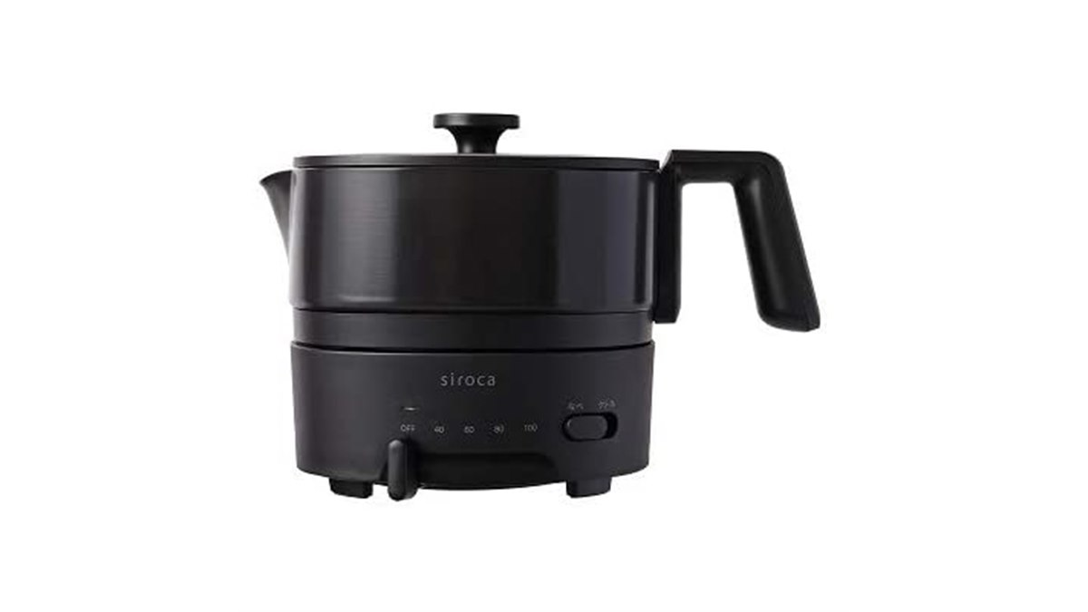 シロカ、なべモードを搭載した「おりょうりケトル ちょいなべ SK-M251