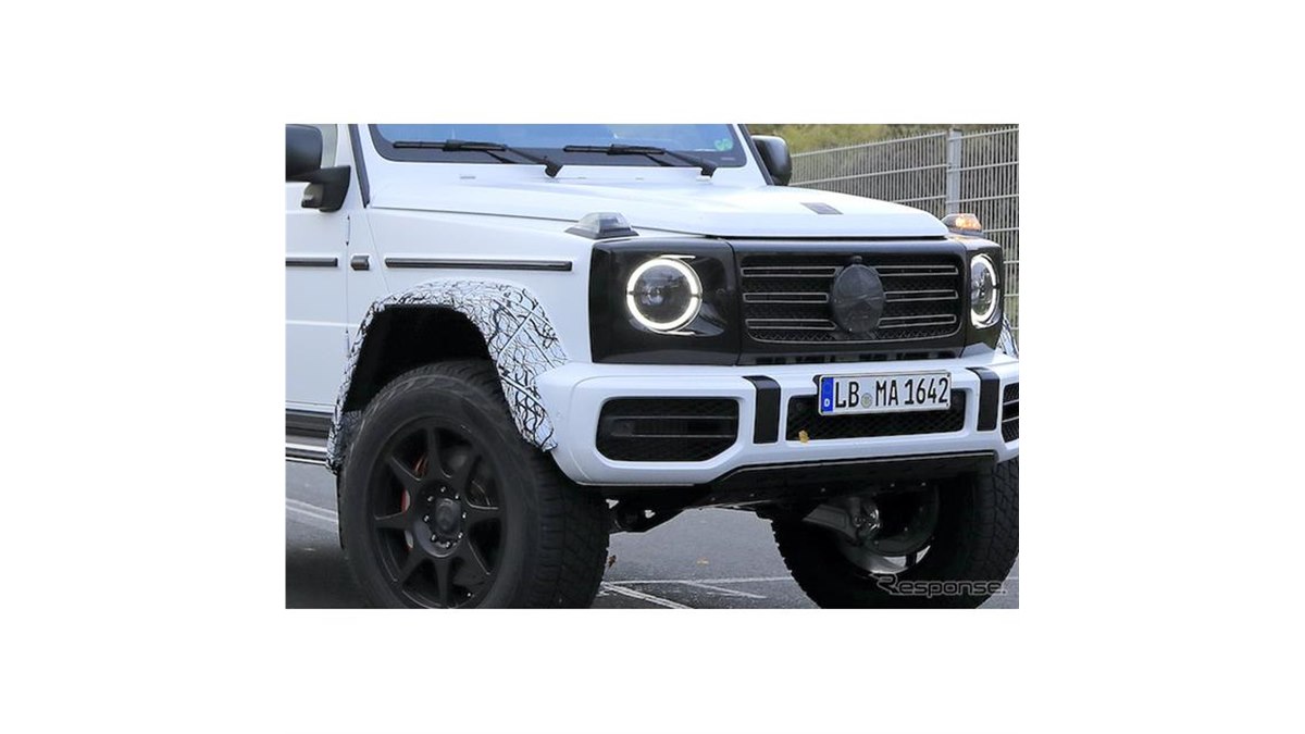 最高峰の Gクラス、年内登場か？『G500/G550 4x4スクエアード