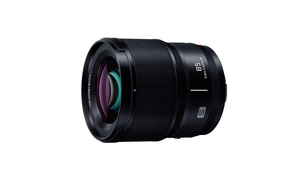 パナソニック、Lマウント用中望遠単焦点レンズ「LUMIX S 85mm F1.8