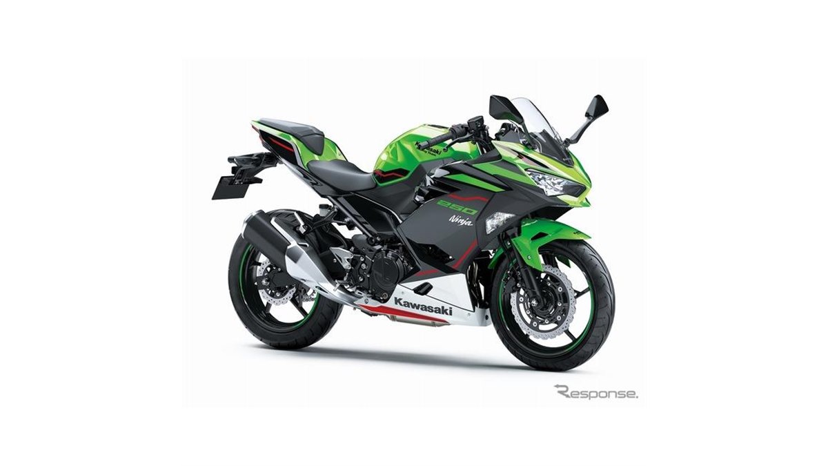 カワサキ Ninja 250、2021年モデルを発表…ニューグラフィックス採用 - 価格.com