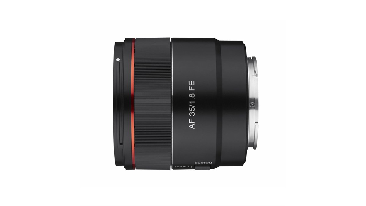 49,800円、サムヤンの単焦点AFレンズ「AF 35mm F1.8 FE」が11/20発売