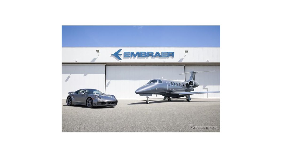 1/43 ポルシェ911 ターボS クーペ デュエット エンブラエル社 ポルシェ特注 1/43スケール「ポルシェ911（992）ターボS