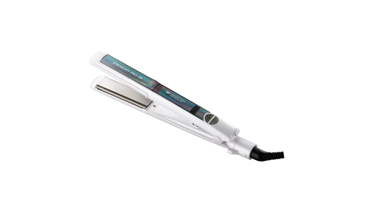 クレイツ、Wイオン特殊加工を施したヘアアイロン「ストレートプロ SR