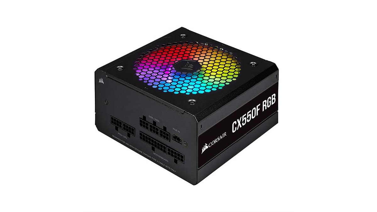 Corsair、アドレサブルRGBファンを搭載した電源ユニット「CXF