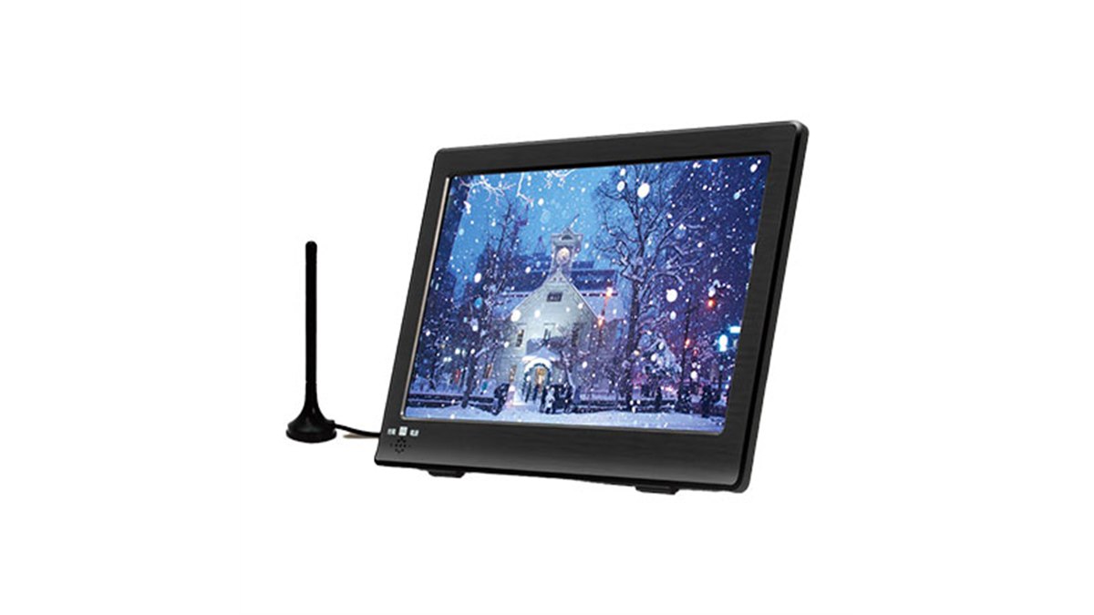 ダイアモンドヘッド、フルセグ対応の9型ポータブルテレビ「OT-PT09TE