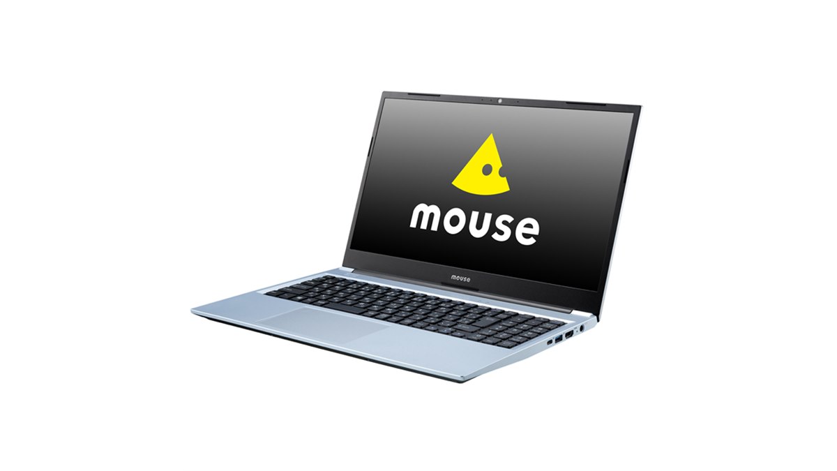 マウス B5-R5◆Ryzen 5 4500U/SSD 128G+HDD/16G mouse、「Ryzen 5 4500U」搭載の15.6型ノートPC「mouse B5-R5
