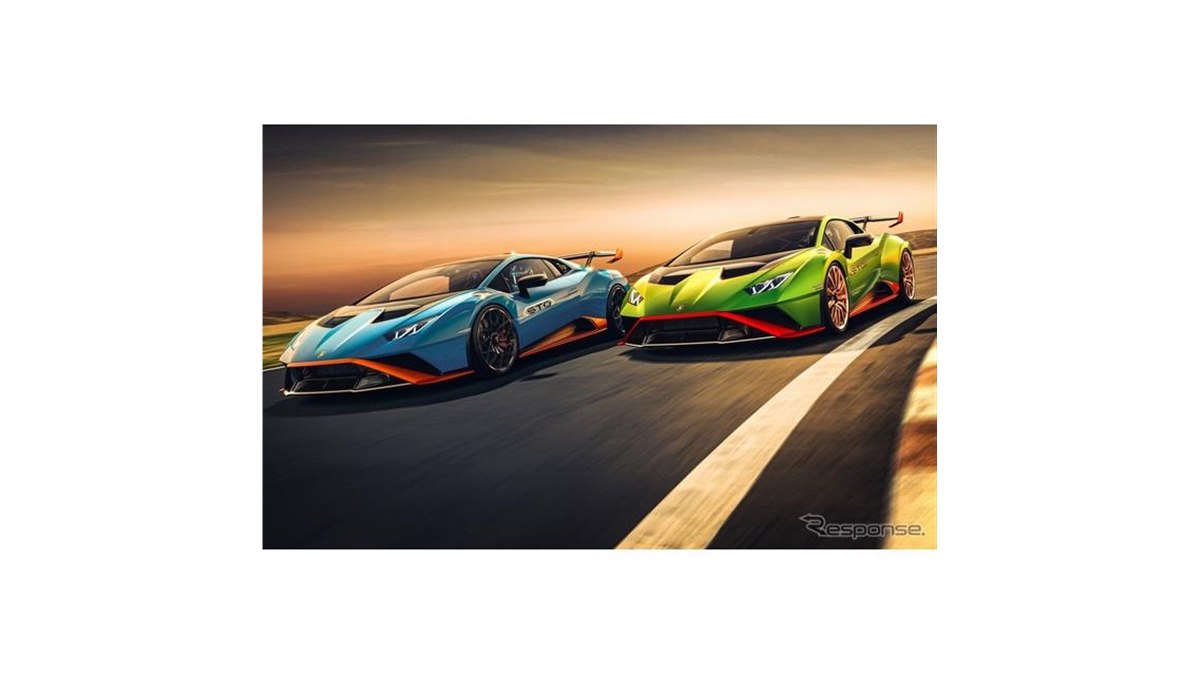ランボルギーニ ウラカン に軽量仕様「STO」、レーサーの公道版が登場