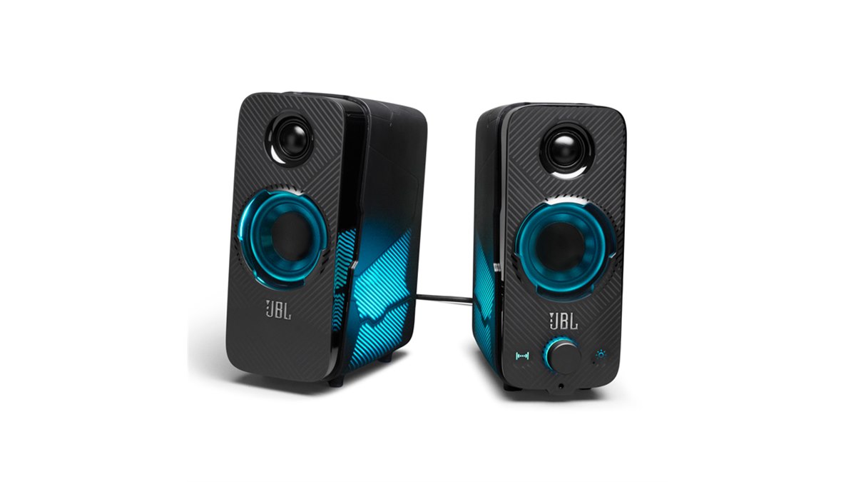 JBL、RGBライティング搭載のゲーミングスピーカー「JBL Quantum DUO