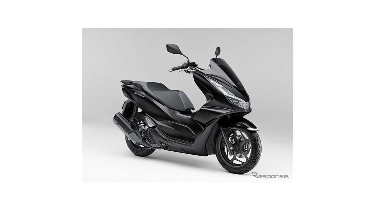 PCX ehev 再出品になります。 モーター駆動をプラスしたハイブリッドスクーター、新型PCX e:HEV