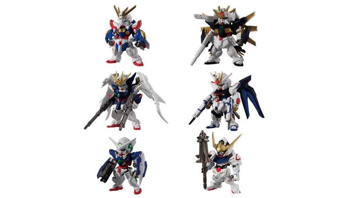 FW GUNDAM CONVERGE」10周年記念、アナザーシリーズ主役機6体が限定
