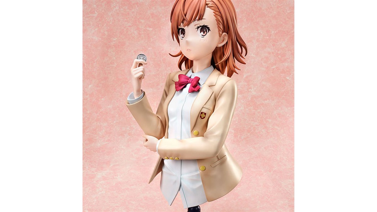 御坂美琴 F:NEX 胸像 フィギュア 1/1 等身大 とある科学の超電磁砲 TVアニメ「とある科学の超電磁砲T」より、『御坂美琴 1/1胸像