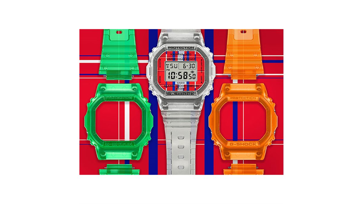 カシオ、クリエイティブディレクター・佐藤可士和氏とのコラボG-SHOCK 