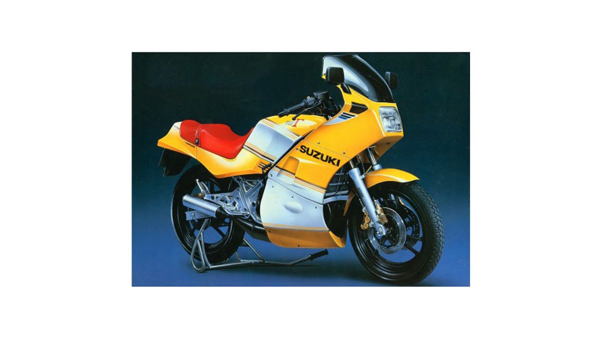 AOSHIMA、専用スタンドパーツ付き「スズキ GJ21A RG250 HBΓ」1/12模型