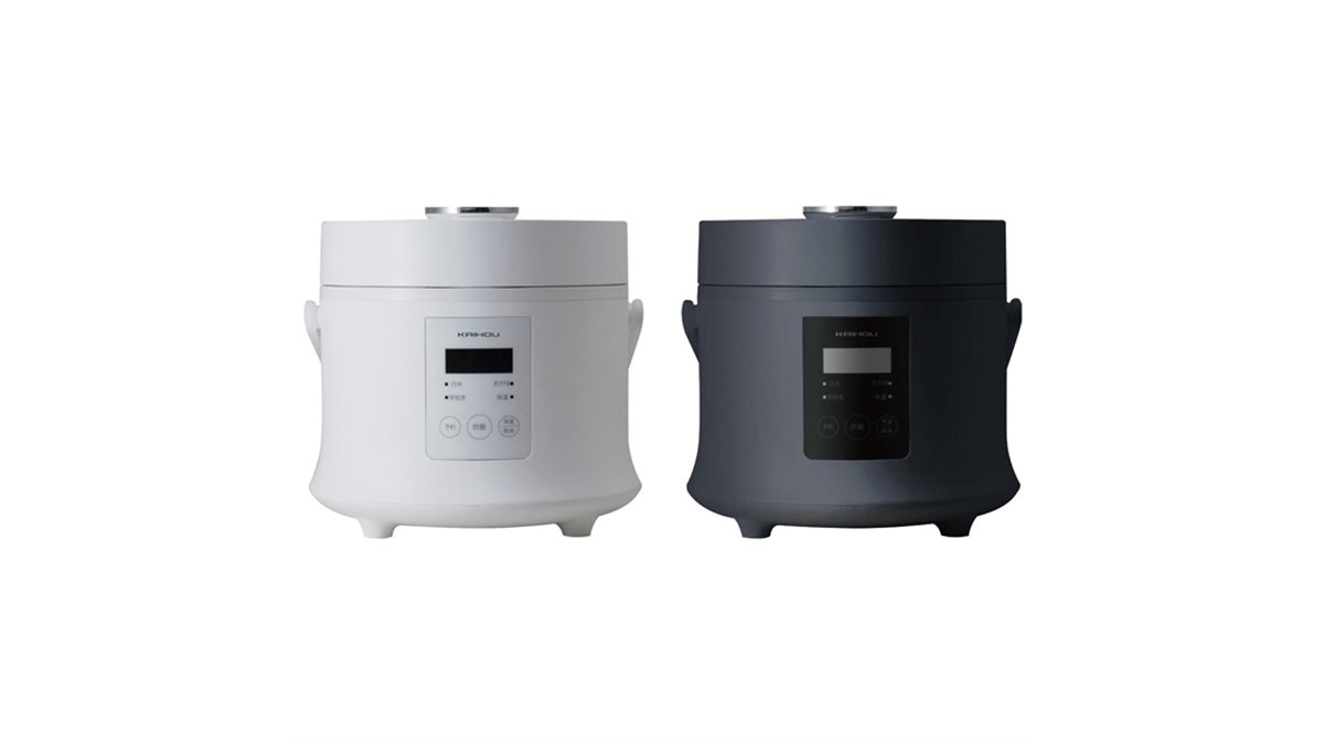 カイホウ、早炊き/再保温モード搭載の3合炊き炊飯器「KH-SK500