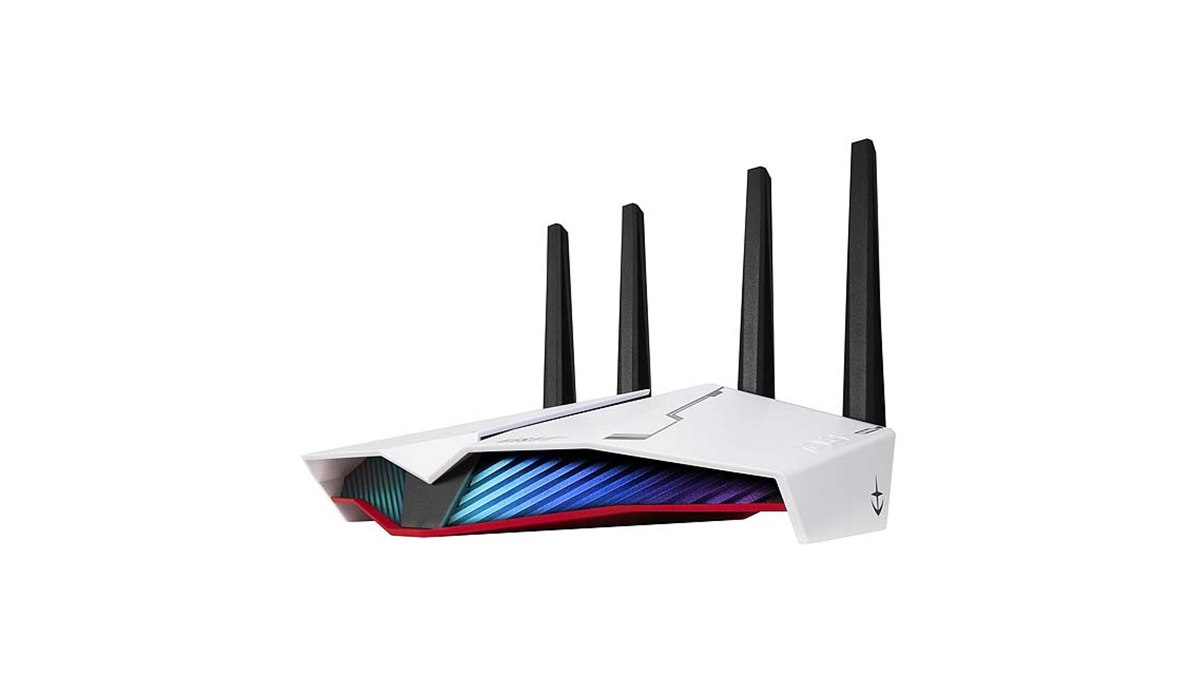 ASUS、「機動戦士ガンダム」コラボの無線LANルーター2機種の発売を延期 