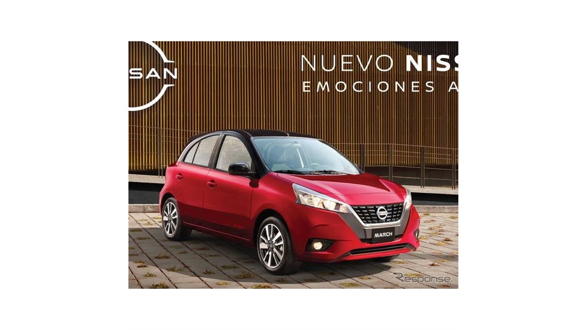 日産 マーチ に改良新型、表情一新…3月メキシコ発売へ - 価格.com