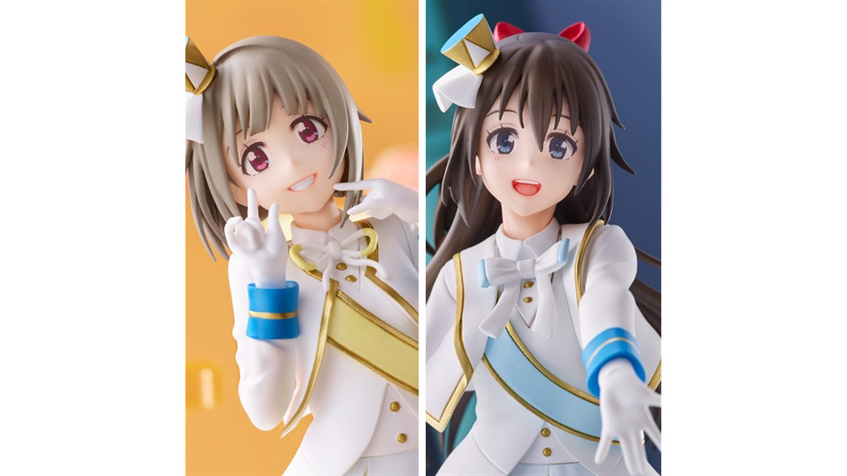 ラブライブ！」虹ヶ咲学園の中須かすみ＆桜坂しずくがフィギュア化
