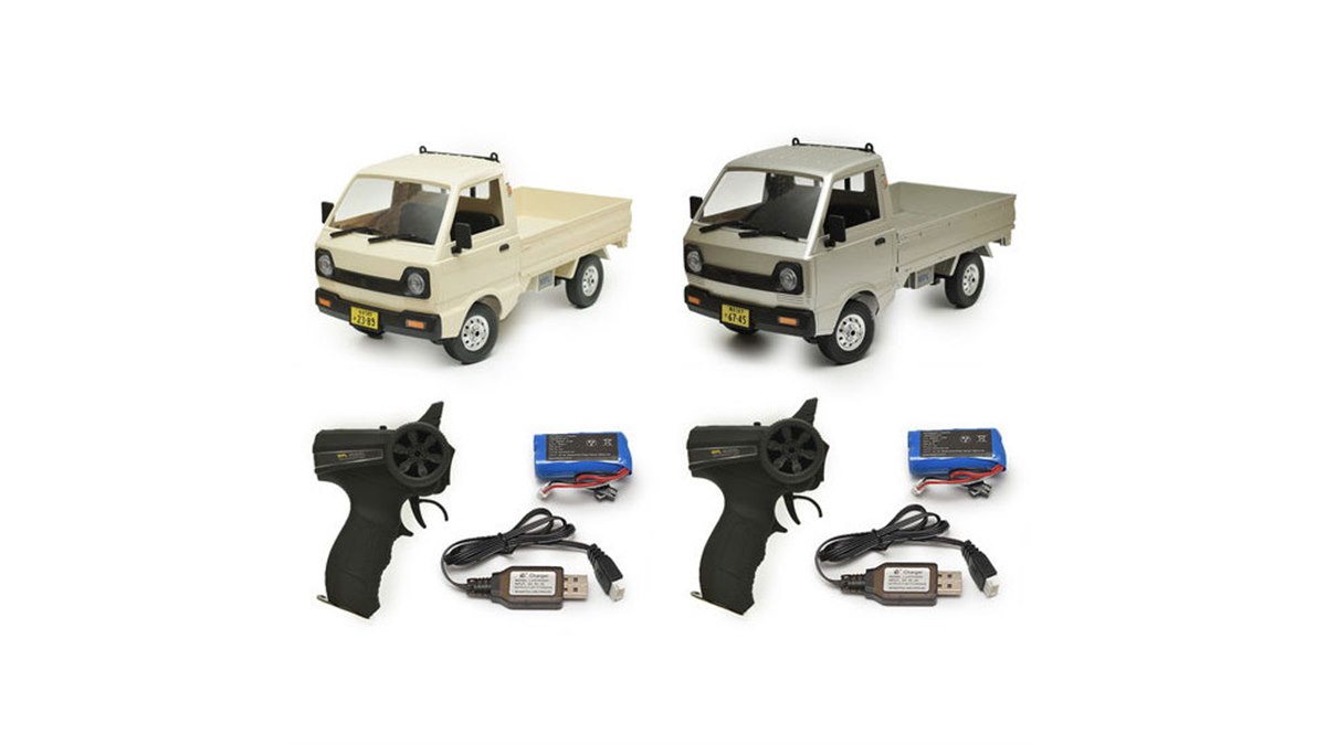 日本メーカーの軽トラを模した1/10スケールRC「D12」の一般発売