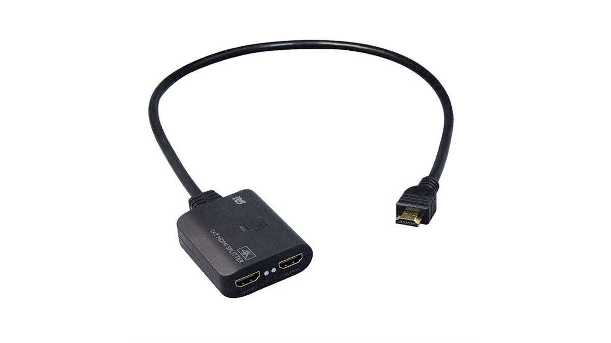 ラトック、ケーブル一体型のHDMI分配器「RS-HDSP2C-4K」 - 価格.com
