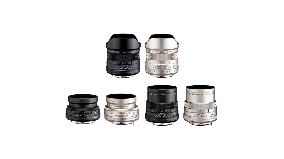 リコー、Kマウント用交換レンズ｢HD PENTAX-FA Limited」3機種