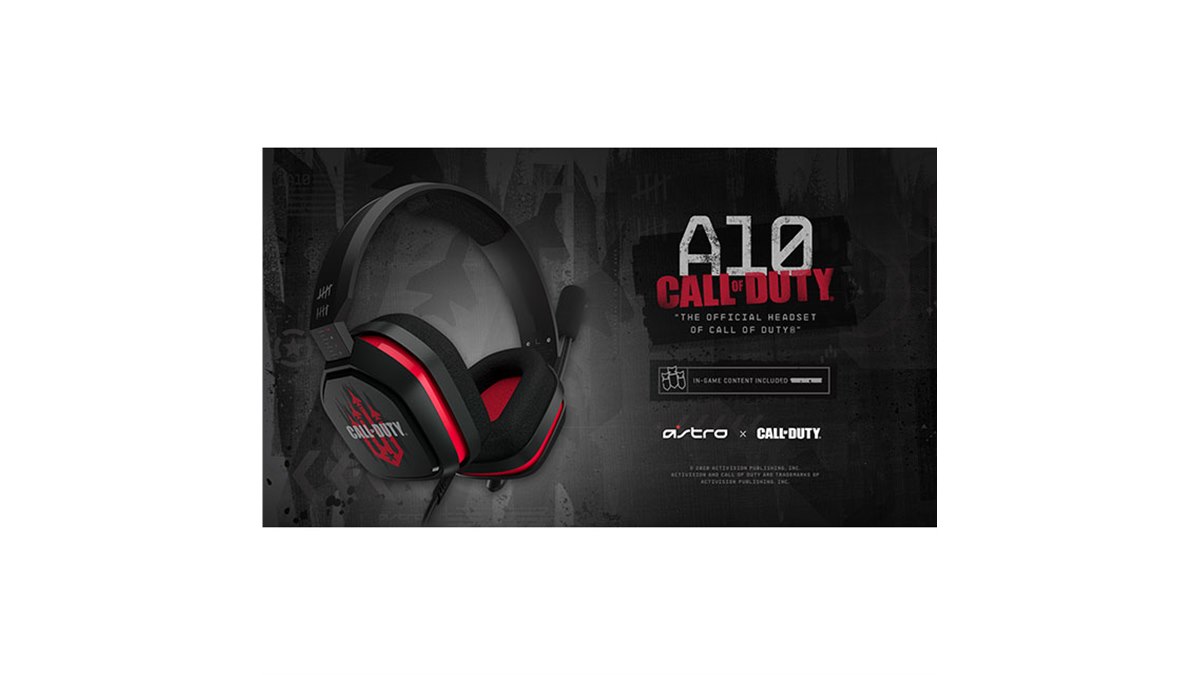 ロジクール、「Call of Duty」とコラボしたゲーミングヘッドセット