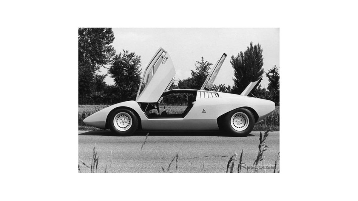 ランボルギーニ『カウンタック』50周年…びっくりしたなあ、もう - 価格.com