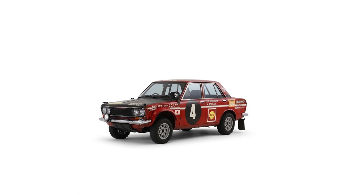 主催者テーマ展示に「ダットサン・ブルーバード1600SSS」を含む6 主催者テーマ展示に「ダットサン・ブルーバード1600SSS」を含む6