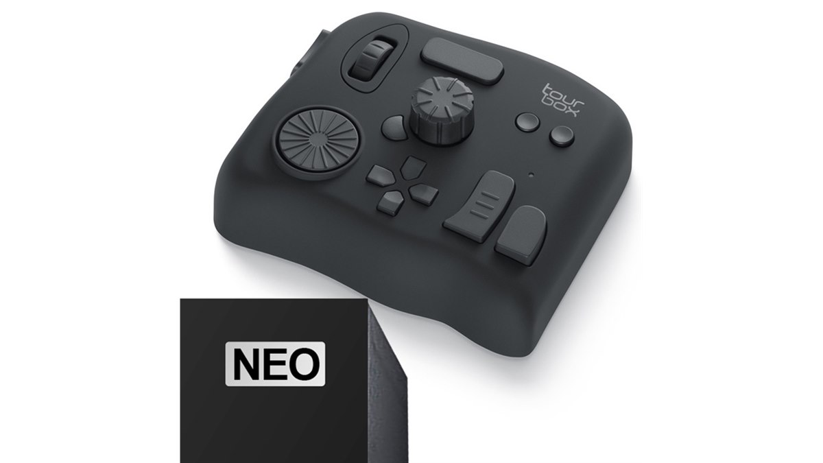 【在庫処分大特価!!】 クリエイター向け左手デバイス「TourBox」、押し込みボタンを PC用ゲームコントローラー・コンバーター