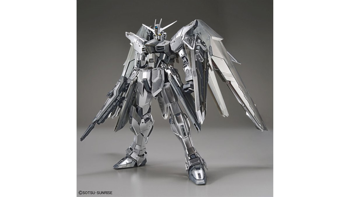 9,900円、シルバーコーティングの限定MGガンプラ「フリーダムガンダム Ver.2.0」 - 価格.com