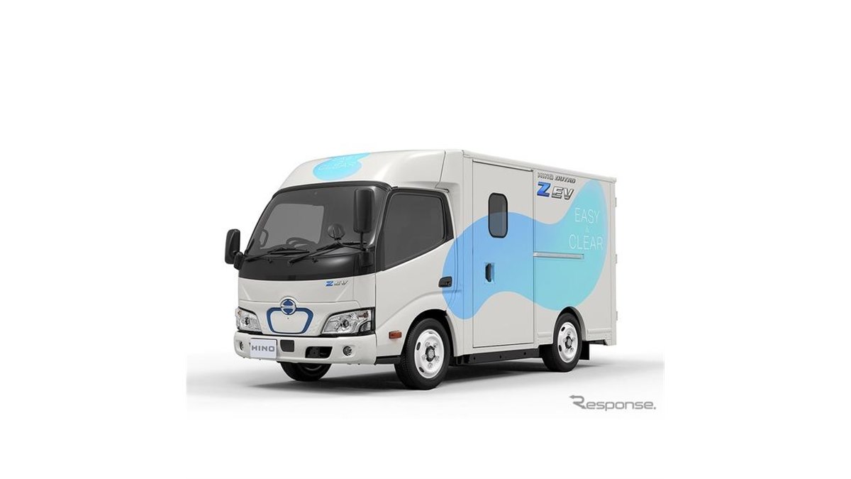 日野、超低床・ウォークスルーの小型EVトラックを開発 2022年初夏市場