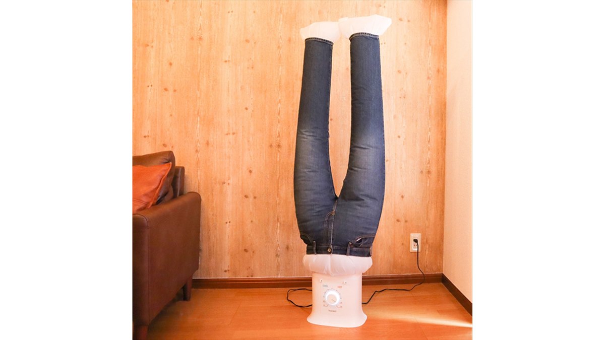 シワを伸ばす乾燥機「アイロンいら～ず」ヴィレヴァンオンラインで予約