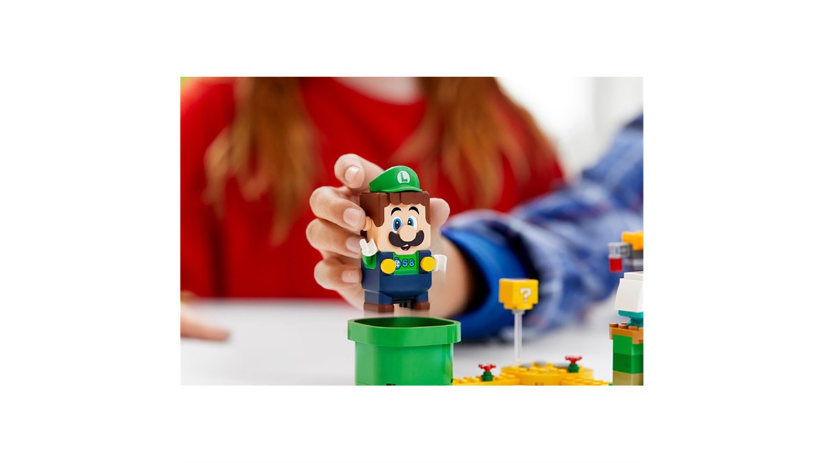 レゴ スーパーマリオ」シリーズより、ルイージ付きのスターターセット