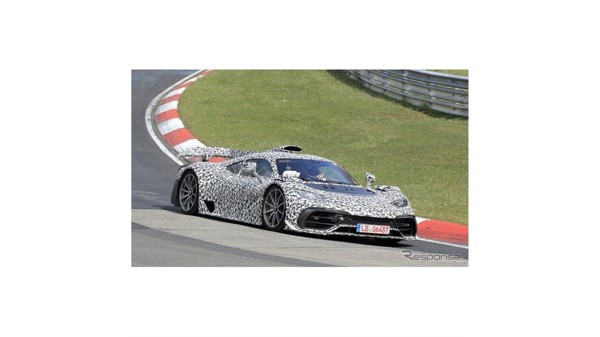 量産車ニュル最速記録へ待った無し！メルセデスAMG One、「緑の地獄