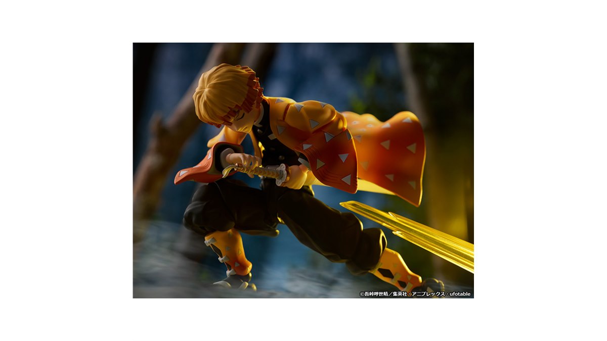 鬼滅の刃」我妻善逸が可動フィギュアに、DX版は「壱ノ型 霹靂一閃」を