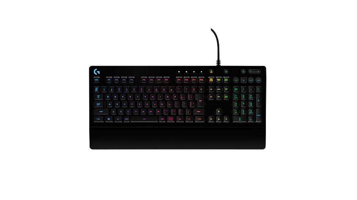 ロジクール、リニューアルした有線ゲーミングキーボード「G213 RGB