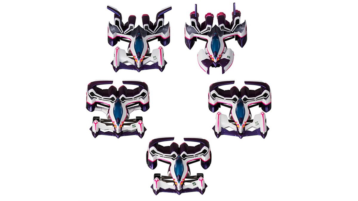 サイバーフォーミュラSIN」凰呀AN-21が勢ぞろいしたコンプリート