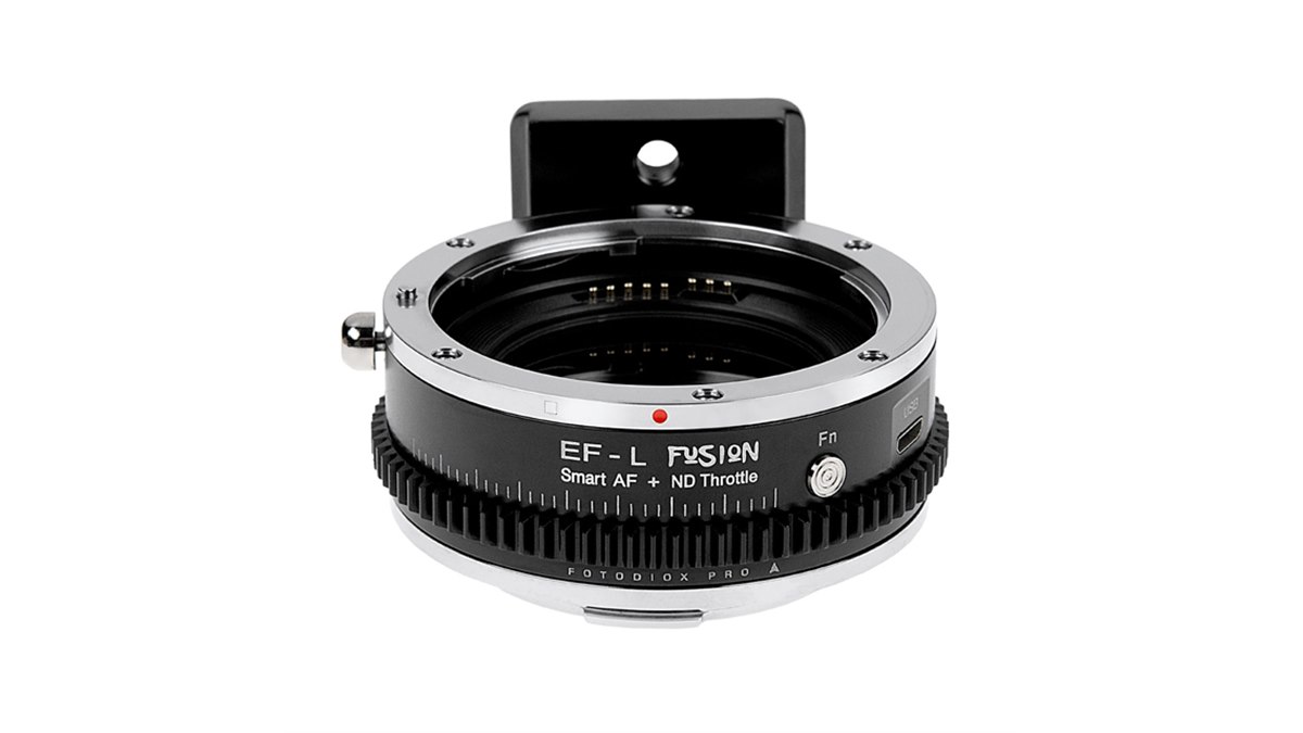 Fotodiox キヤノンEF → Ｌマウントアダプター NDフィルター内蔵 Fotodiox、キヤノンEF→Lマウントの可変式NDフィルター内蔵電子