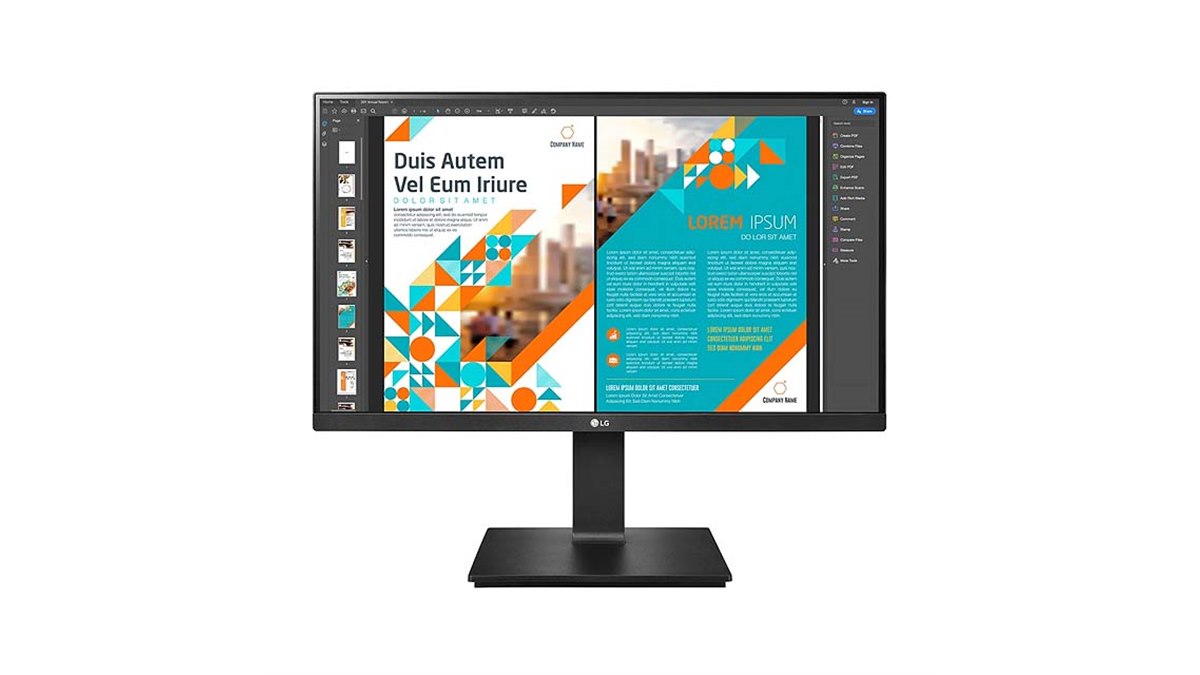 LG 24QP550-B 23.8インチ/WQHD(2560×1440) LG、2560×1440表示に対応した23.8型液晶ディスプレイ「24QP550-B