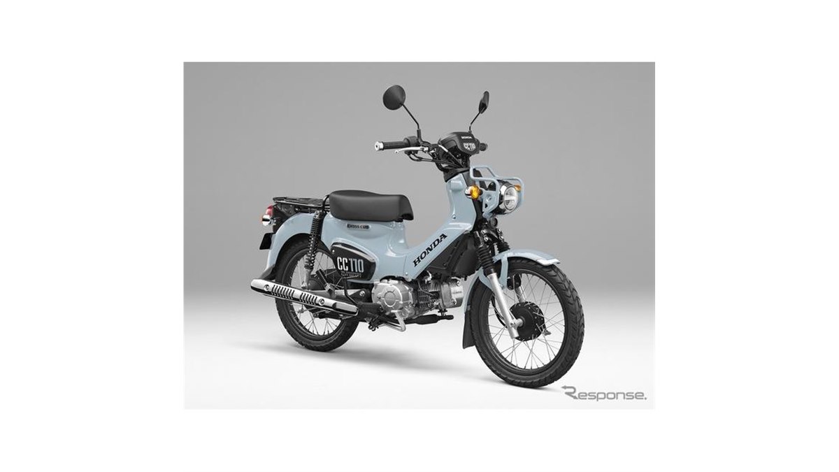 ホンダ クロスカブ110、親しみやすい新色「プコブルー」を2000台限定で発売へ - 価格.com