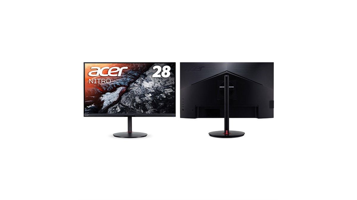 エイサー、最大144Hz駆動の28型4Kゲーミング液晶